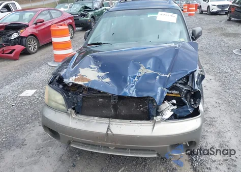 2004 Subaru Outback z USA, uszkodzony, nr VIN 4S3BH675747615079